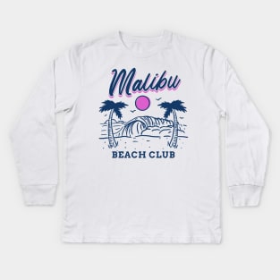 Malibu Beach Club Kids Long Sleeve T-Shirt